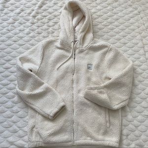 Fila oversized zip up hoodie